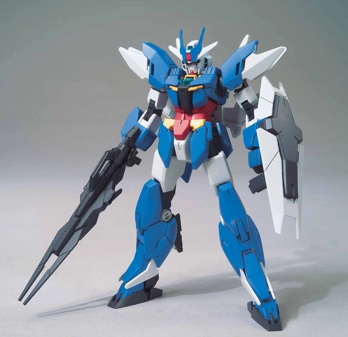 Gundam 1/144 HGBD:R #001 PFF-X7/E3 Earthree Gundam Model Kit Dinosaur Model Battery operated