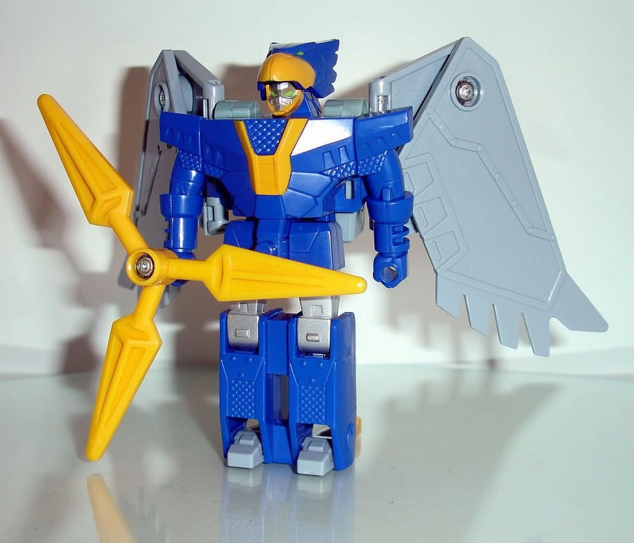 DX Yuusha's Brave Command Shadow Dagwon Guard Hawk DX-4 Seasonal Rotation Action Showcase