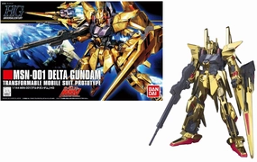 Colorful Decor GUNDAM - HGUC 1/144 Delta Gundam - Model Kit