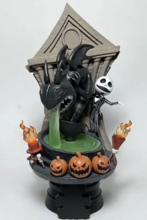 Exam Ace Resource Save Beast Kingdom Nightmare Before Christmas The King of Halloween D-Stage PVC Diorama Statue
