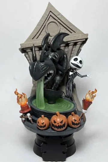 Exam Ace Resource Save Beast Kingdom Nightmare Before Christmas The King of Halloween D-Stage PVC Diorama Statue