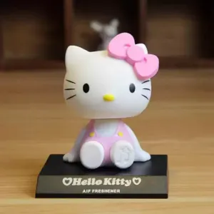 Undercover Work Hello Kitty Bobblehead With Mobile Holder For Cars, Work Desk | 13 CMS |