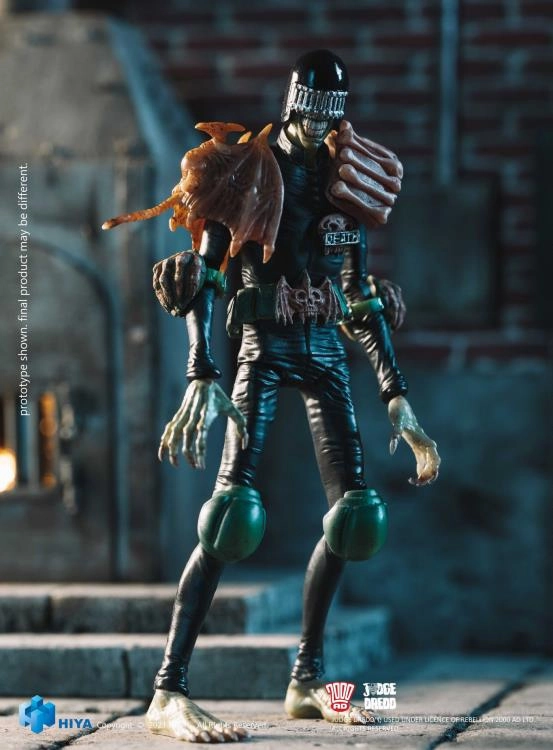 Science Model Hiya Toys 1/18 2000 AD Judge Dredd PX Exclusive Judge Death Action Figure