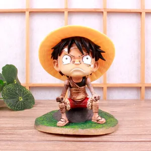 Metal Craft One Piece | Straw Hat Kid Luffy Bandaged Anime Action Figure | 12 Cm |