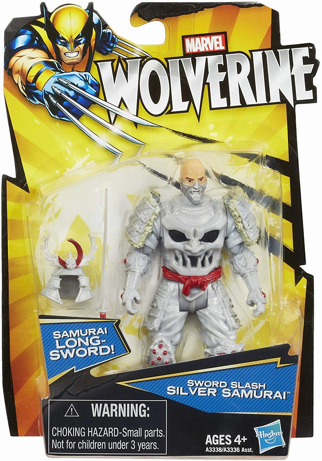 Horror Monster Marvel Wolverine Sword Slash Silver Samurai 3.75 inch Action Figure