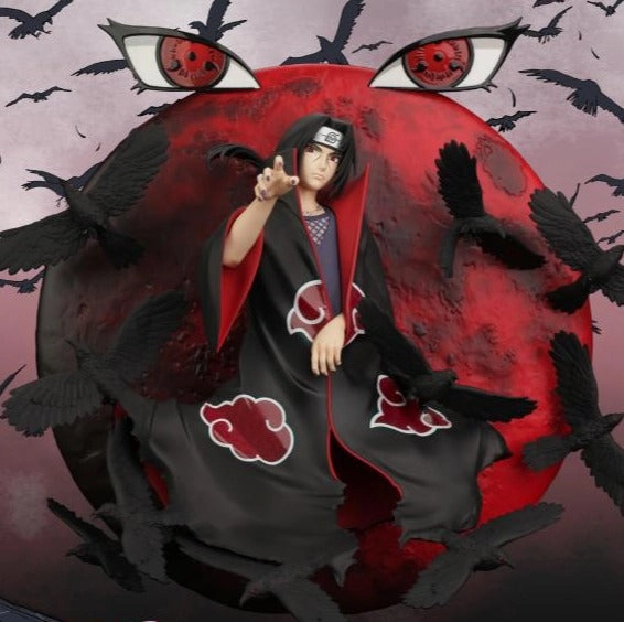 Pixar Character Robot Toy Espada Art 1/8 Naruto: Shippuden Itachi Uchiha Scale Wall Statue Figure