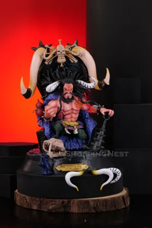One Piece | Four Emperors Kaido On Throne Anime Action Figure | 23 Cm | Community Pick