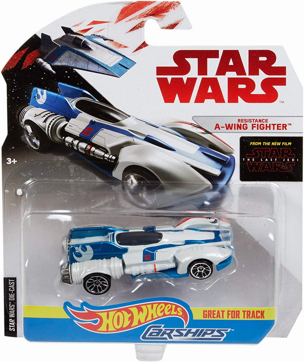 Mattel Hot Wheels The Last Jedi A-Wing Vehicle Carship Studio Ghibli Seasonal Rotation