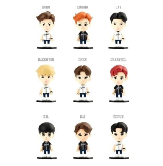 Exo Music Band Set Of 9 Action Figures | 7 Cms | World Collector