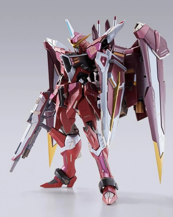 Realistic Art Constant Companion Bandai Metal Build Gundam Seed Justice Gundam Action Figure