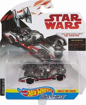 Archival Quality Limited Creation Mattel Hot Wheels Star Wars First Order Special Forces Tie Fighter Vehicle Carfighter