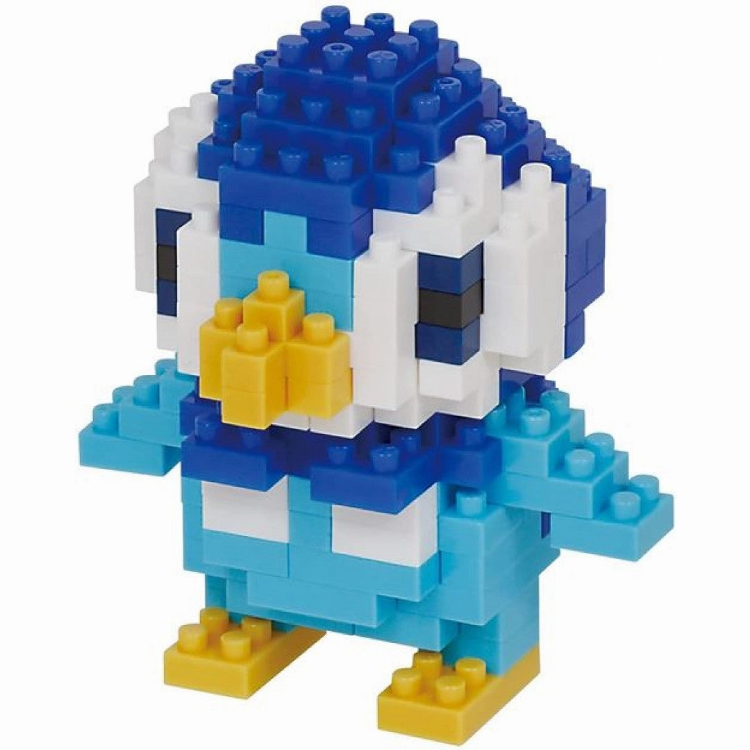 PVC Display Expert Level Kawada Nanoblock Pokemon Buildable Piplup Building Blocks Figure