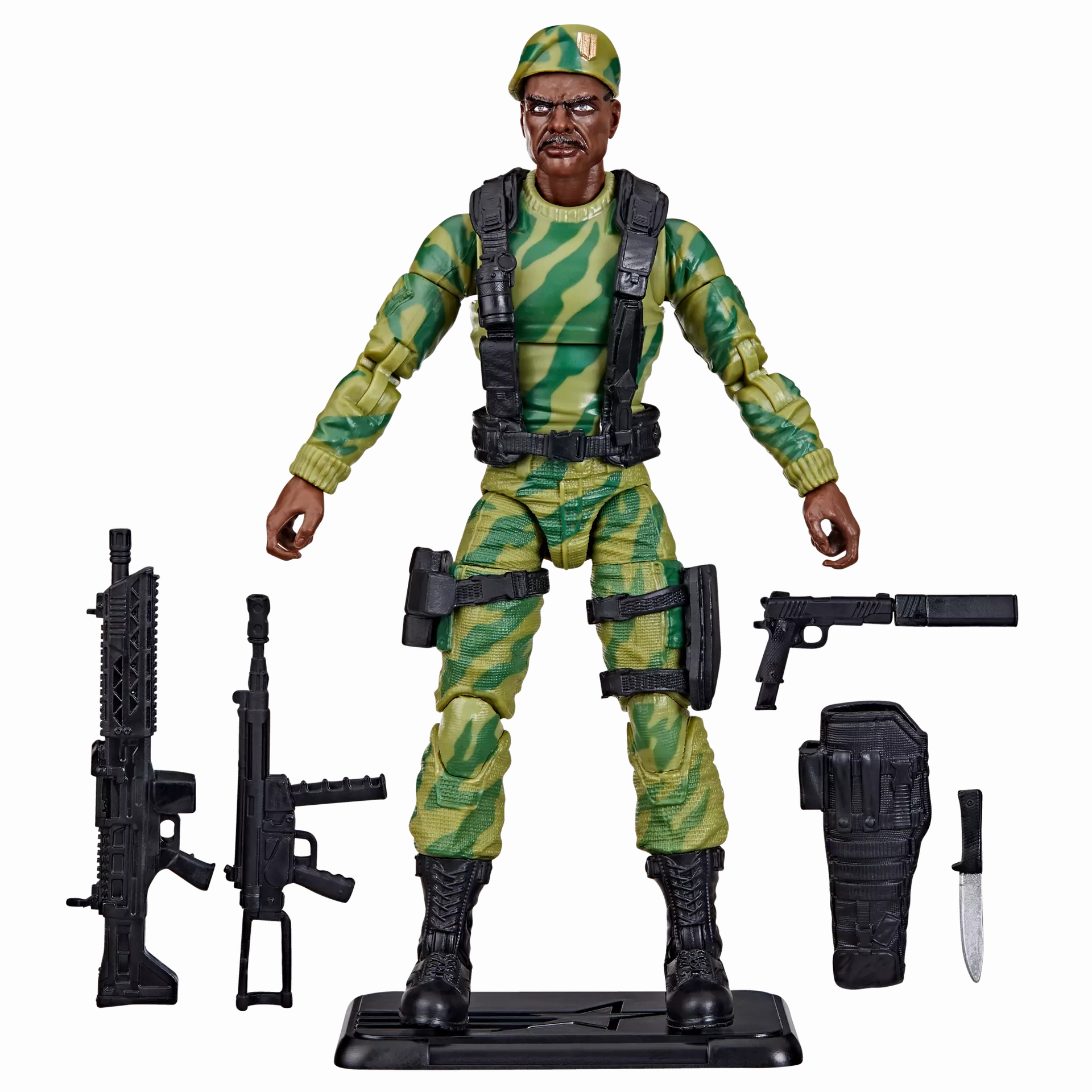 Designer Collectible Hasbro G.I. Joe Classified Retro SGT. Stalker Action Figure