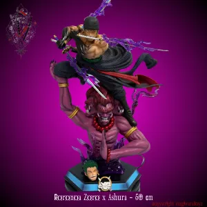 Miniature Object Chibi Figure Figurine One Piece - Edition Prestige - Ashura Roronoa Zoro