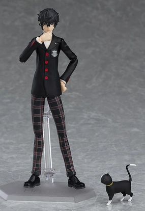 Figma #EX-0050 Hero Persona 5 (Amamiya Ren Joker) (Reissue) Action Display Movie Statue