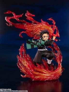 Home Office Figuarts Zero Demon Slayer: Kimetsu no Yaiba Kamado Tanjiro (Hinokami Kagura) Statue