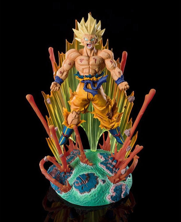 Figuarts Zero Extra Battle - Dragon Ball Z: Super Saiyan Goku - Are You Talking About Krillin?!!!!! Decorative Accent Spiritual Figure