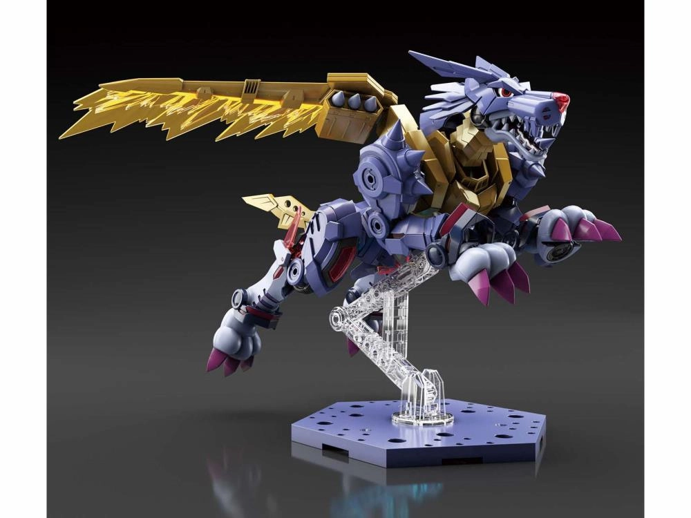 Hobby Kit Figure-rise Standard Digimon Metal Garurumon (Amplified Ver.) Plastic Model Kit