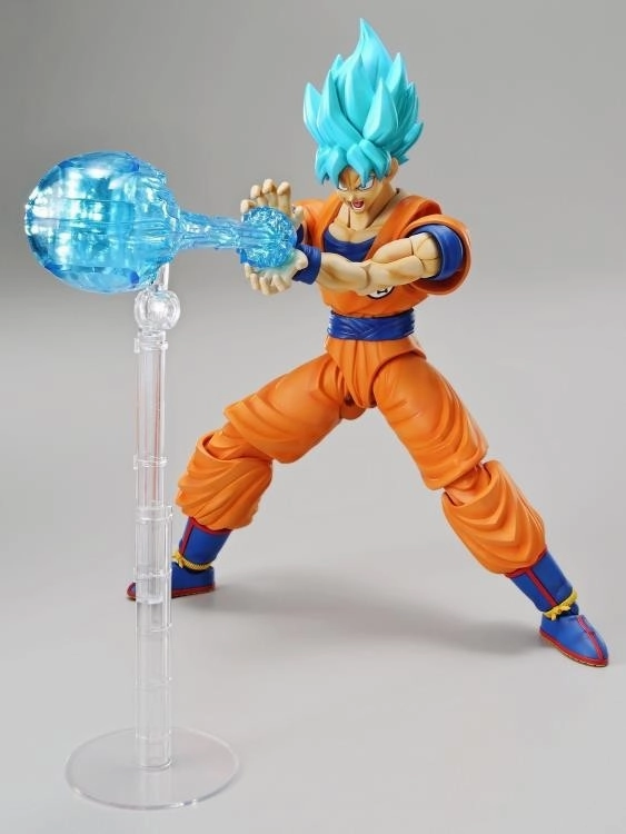 Vinyl Sculpture Miniature Display Figure-rise Standard Dragonball Super Super Saiyan God Super Saiyan Son Goku Plastic Model Kit