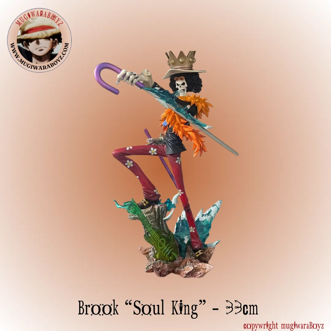 Figurine One Piece - Brook "Soul King" Streaming Decor