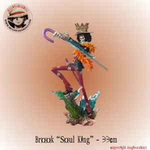 Figurine One Piece - Brook "Soul King" Streaming Decor