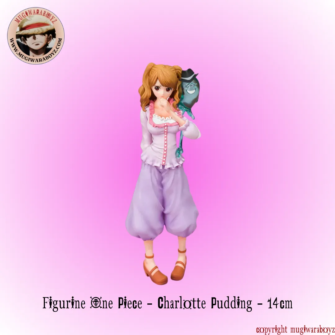 Figurine One Piece - Charlotte Pudding Wedding Cake Topper