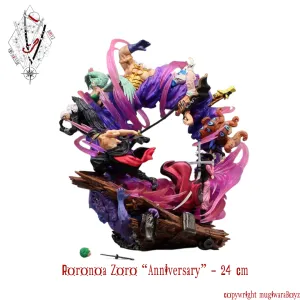 Figurine One Piece Edition Anniversaire - Roronoa Zoro Ocean Creature Animal Crossing