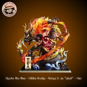 Popular Character Ocean Animal Figurine One Piece - Edition Prestige - Portgas D. Ace "kabuki"