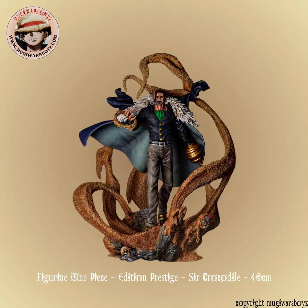 Social media Sound Effect Figurine One Piece - Edition Prestige - Sir Crocodile