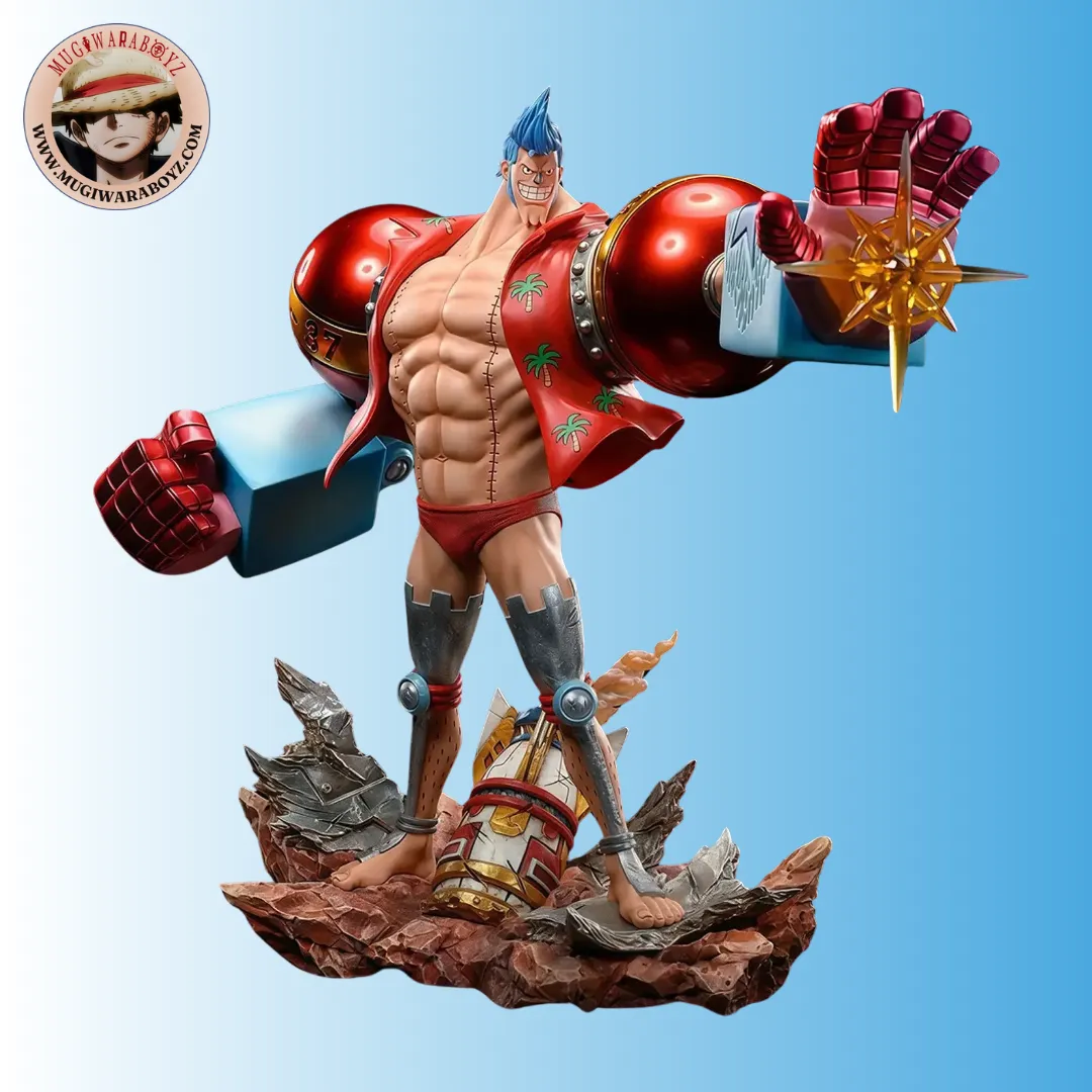 Designer Piece Themed Background Figurine One Piece - Franky