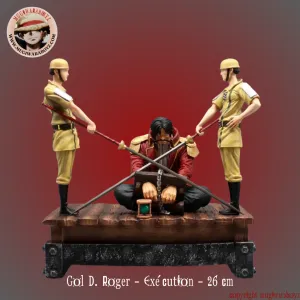 Contemporary Home Figurine One Piece - Gol D. Roger - Ex??cution