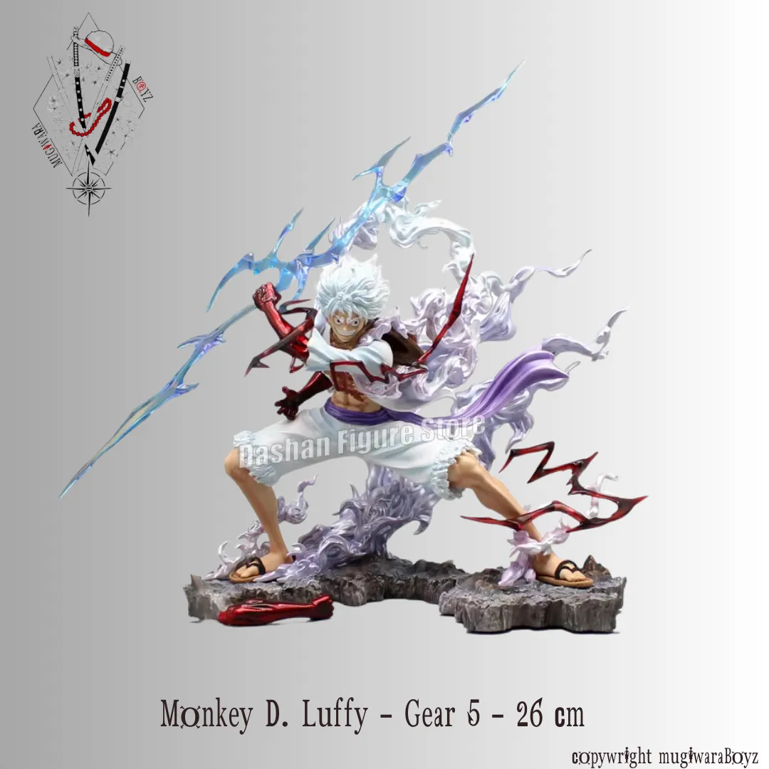 Figurine One Piece Lamp - Monkey D. Luffy - Nika Gear 5 Chibi Figure