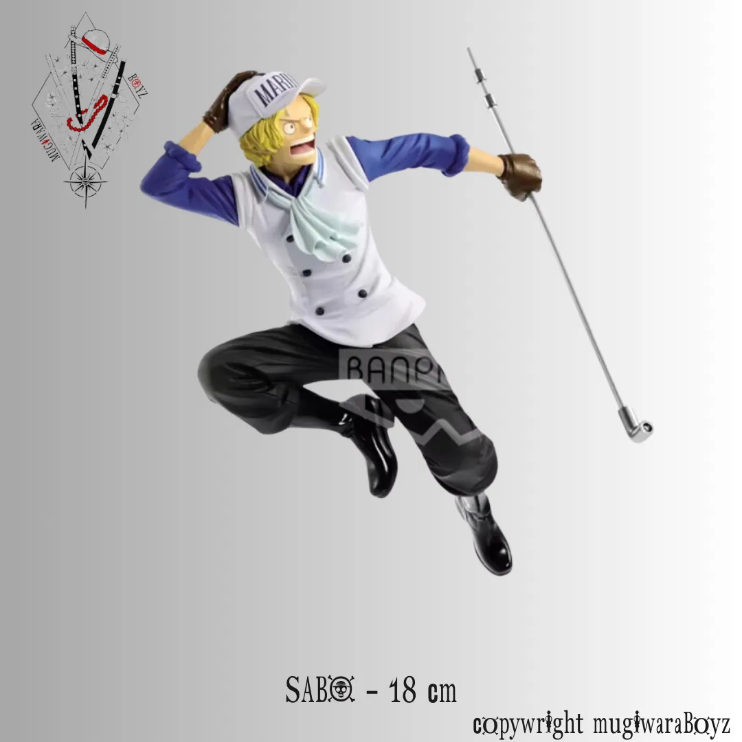 Figurine One Piece - Le r??ve de Monkey D. Garp - ace, sabo, luffy soldats de la marine Auction Item