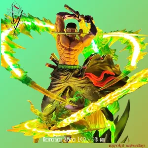 Collectible Showcase Figurine One Piece LED - Roronoa Zoro