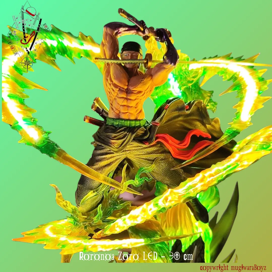 Collectible Showcase Figurine One Piece LED - Roronoa Zoro