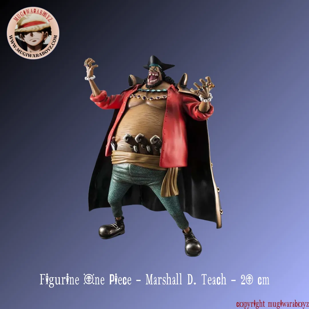 Figurine One Piece - Marshall D. Teach Storytelling Prop Video Game Adaptation