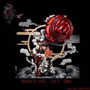 Figurine One Piece - Monkey D. Luffy Gear 4 Action Creation Art Masterpiece