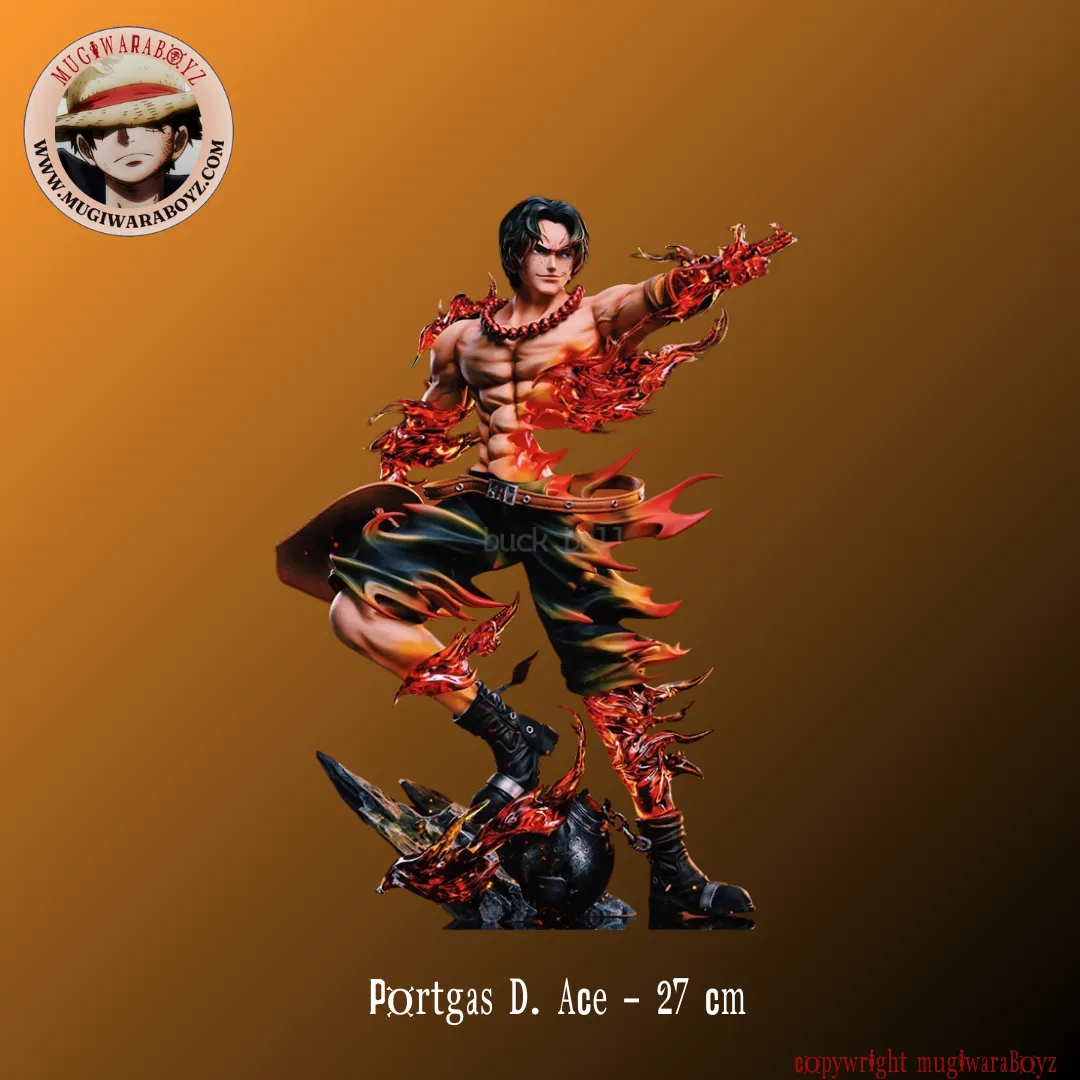 Science Model Character Piece Figurine One Piece - Portgas D. Ace "Higan"
