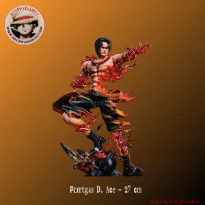 Science Model Character Piece Figurine One Piece - Portgas D. Ace "Higan"