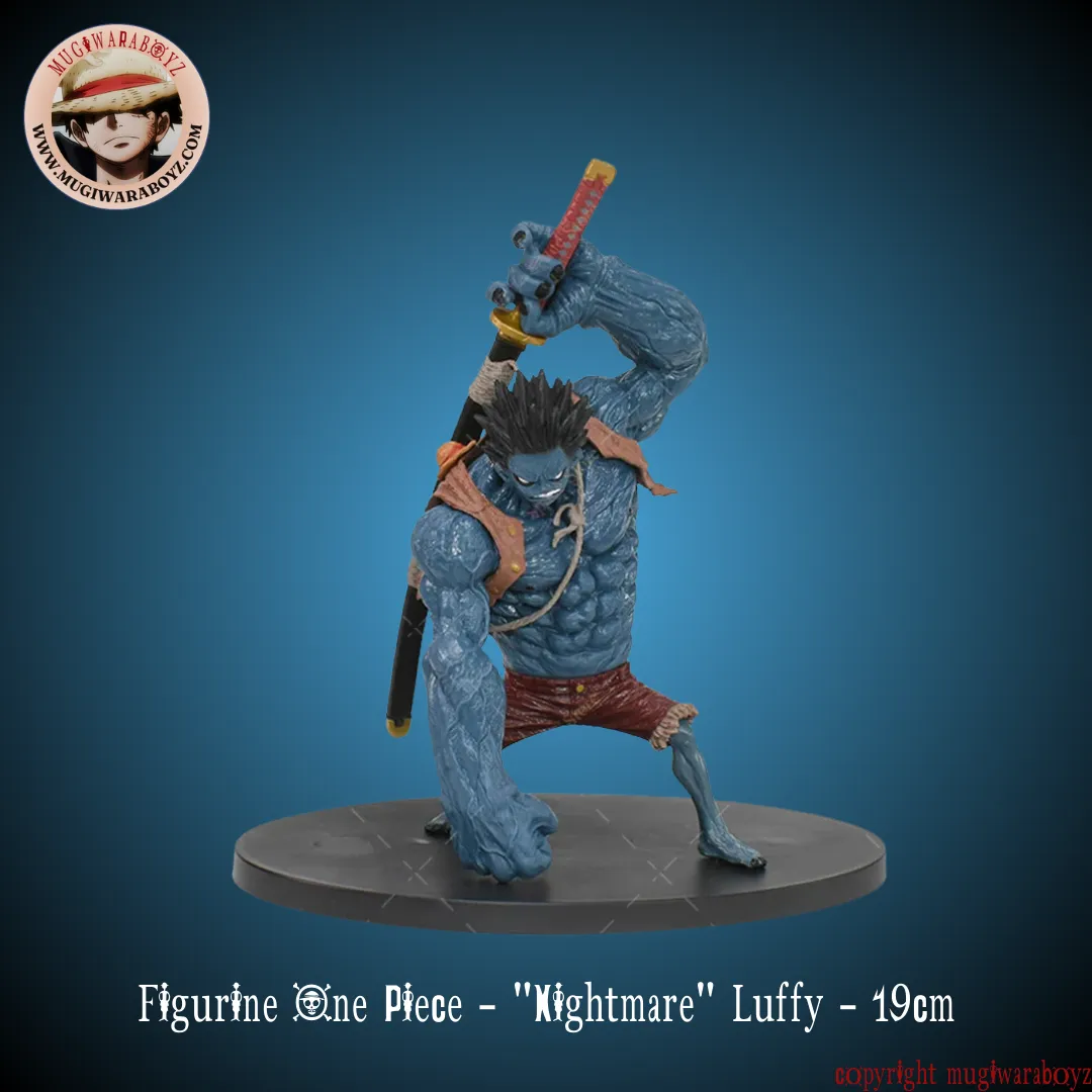 Valuable Collectible Bronze Cast Figurine One Piece - "Nightmare" Luffy