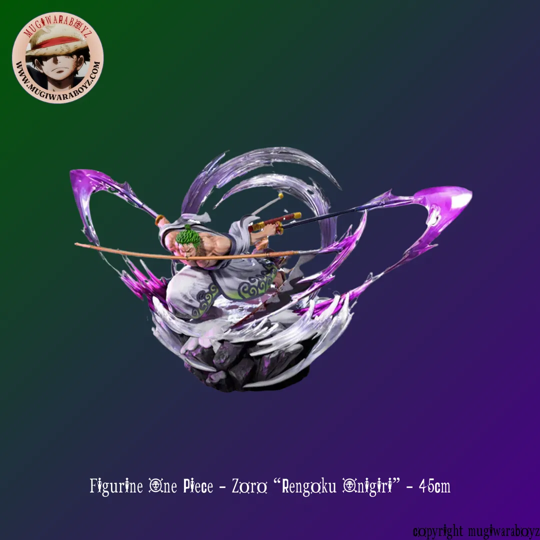 Figurine One Piece - Roronoa Zoro "Rengoku Onigiri" Immersive experience Gift For Her