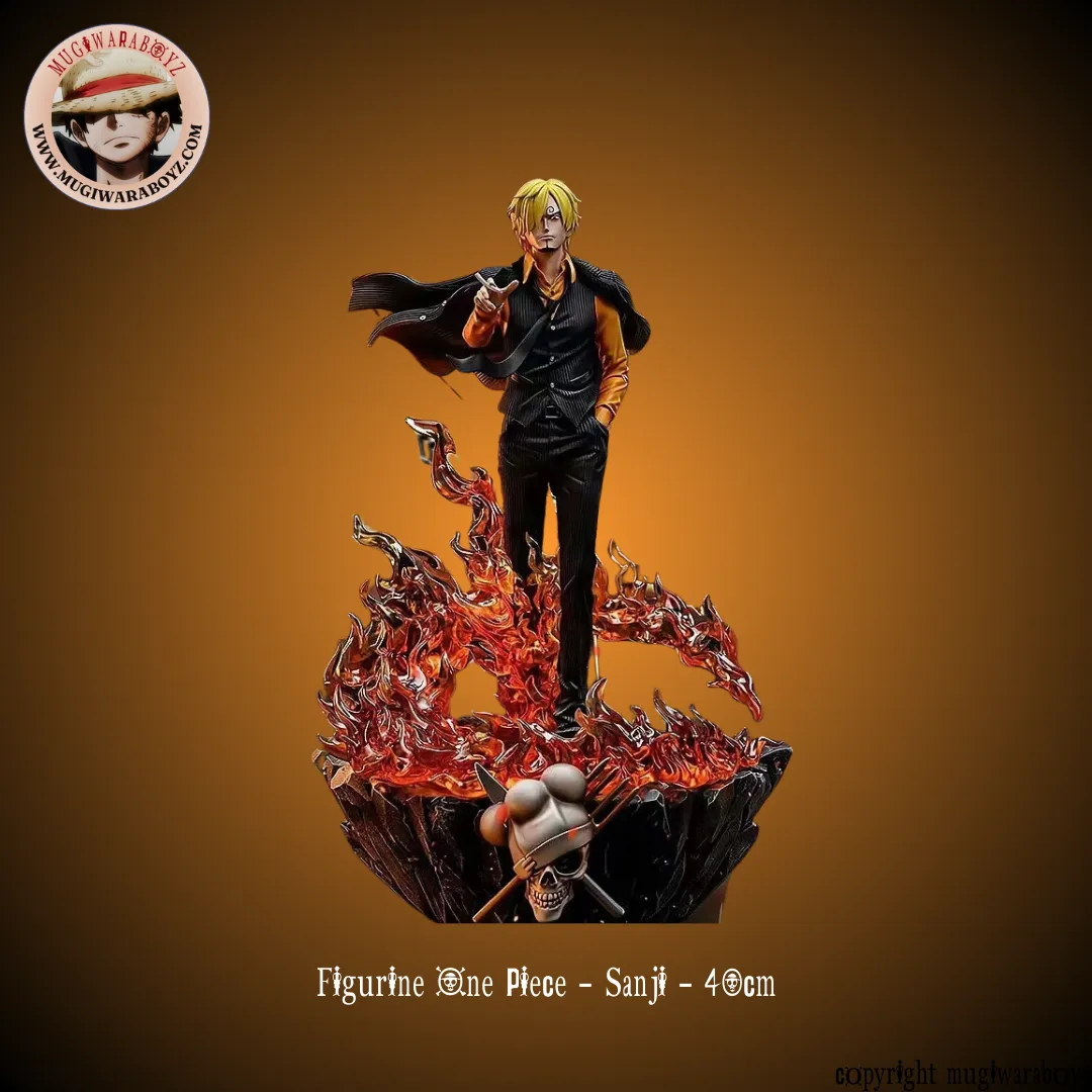 Figurine One Piece - Sanji Designer Object Light Up Feature