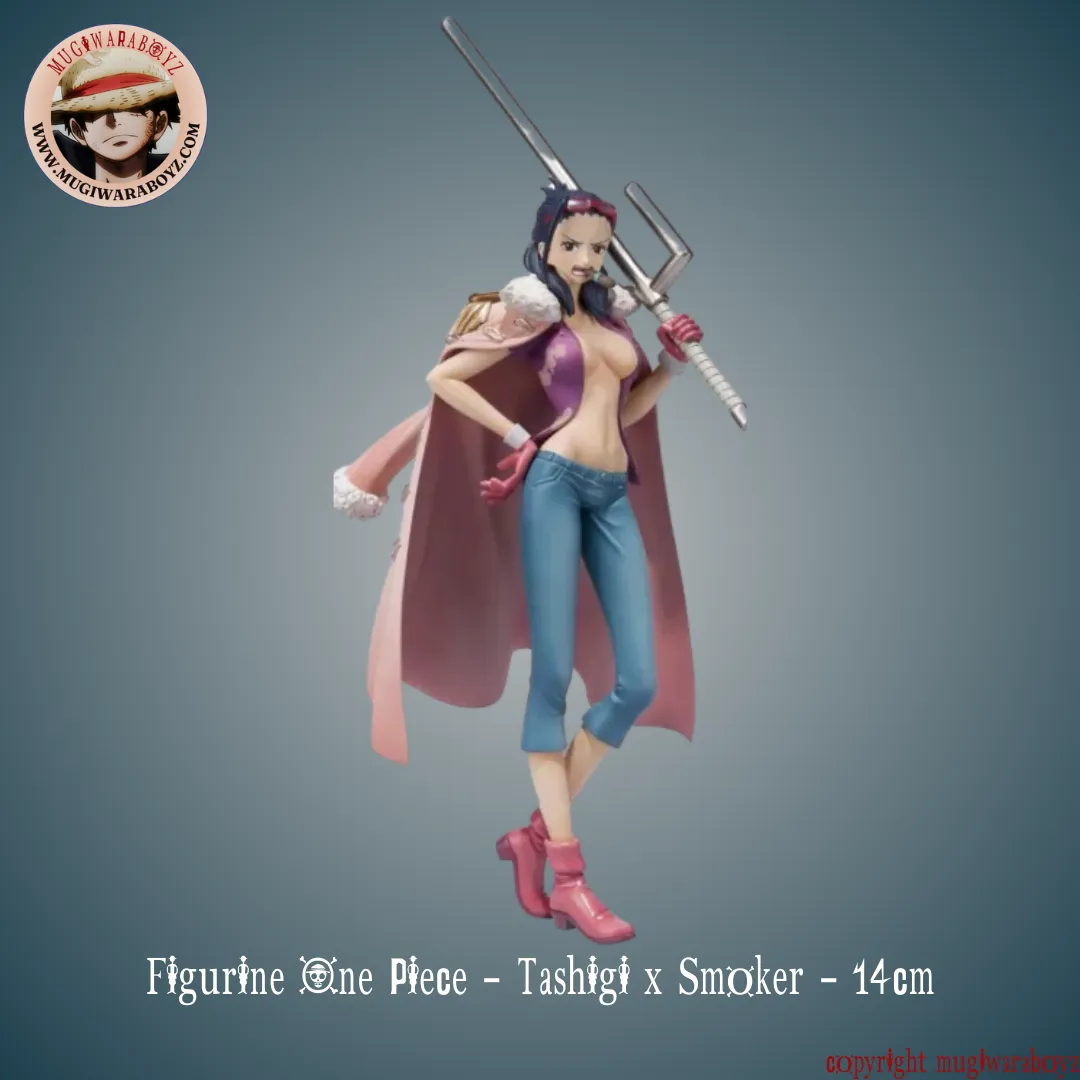 Landmark Replica Figurine One Piece - Tashigi x Smoker