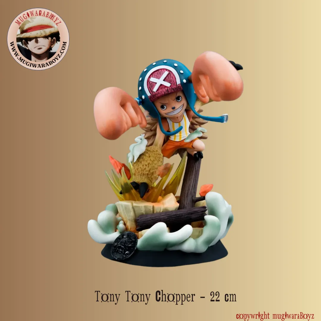 Action Sculpture Display Case Figurine One Piece - Tony Tony Chopper