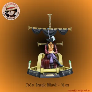 Animation Cel Anime Product Figurine One Piece - Tr?ne Dracule Mihawk