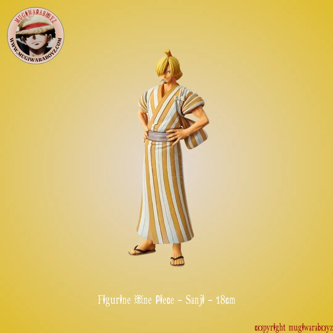 PVC Toy Figurine One Piece - Wano Kuni - Sangoro