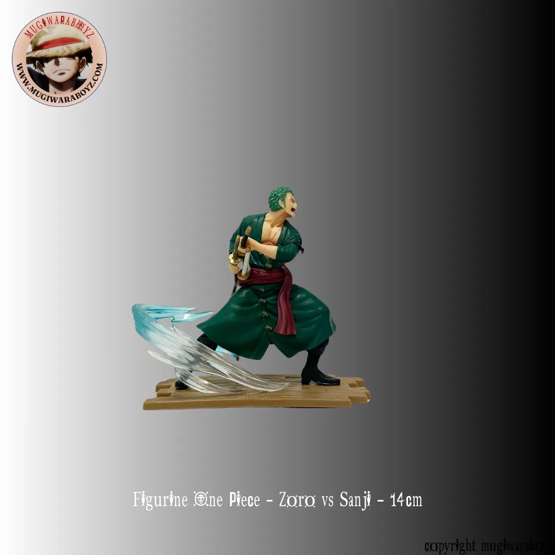 Figurine One Piece - Zoro vs Sanji PVC Object