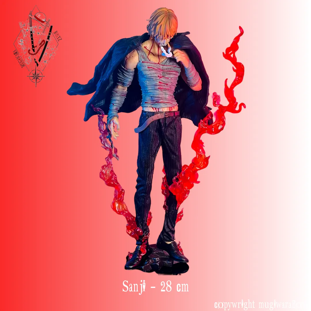 Figurine One Piece - Sanji Vinsmoke Gothic style Shelf Display