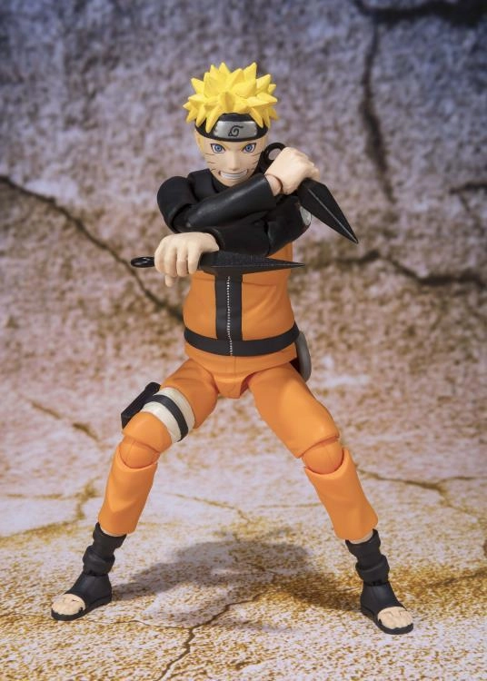 Cartoon Network Luxury Gift S.H. Figuarts Naruto Uzumaki Action Figure (Best Selection New Packaging Ver.)