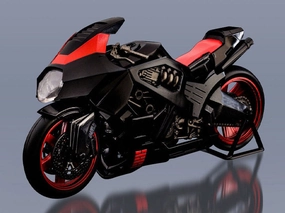 Japanese Anime Flame Toys Furai Model G.I. Joe Speed Cycle Model Kit